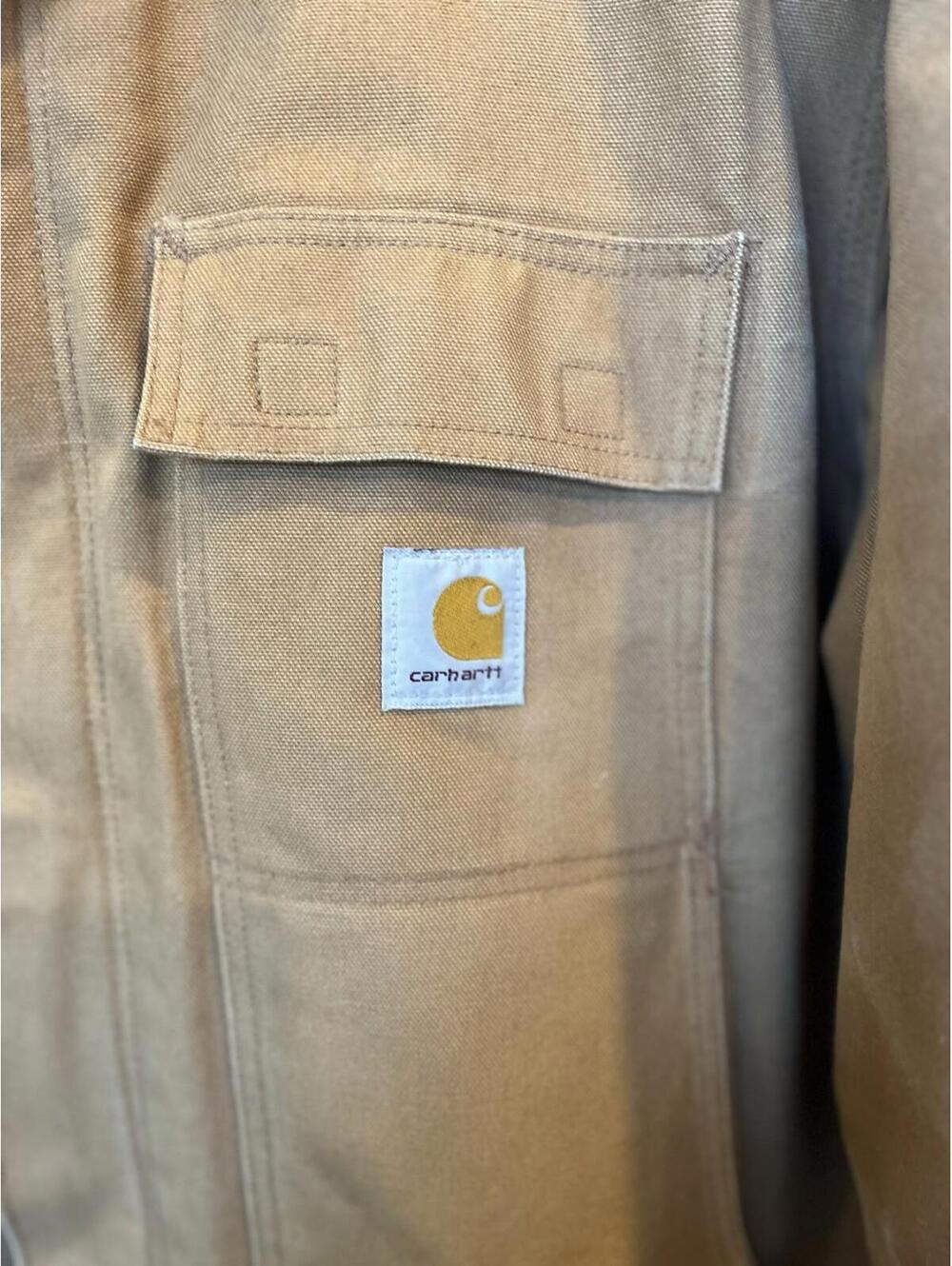 Carhartt Brown Jacket RN# 14806 Men's 2XL Excellent - Picture 3 of 12